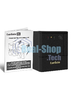 Источник бесперебойного питания ExeGate Power NB-2000.LED.AVR.8C13 (2000VA/1200W, LED, AVR, 8*C13, батарея 12V 9Ah - 2 шт., металлический корпус, Black)