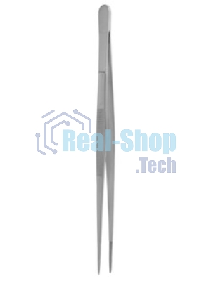 Пинцет Rexant прямой, рифленый 200 мм (блистер)