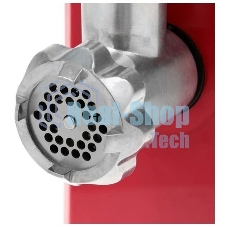 Мясорубка электрическая KELLI KL-5007 красный, 2400 Вт, 3.0 кг/мин, реверс, защита от перегрузки, насадки - 2