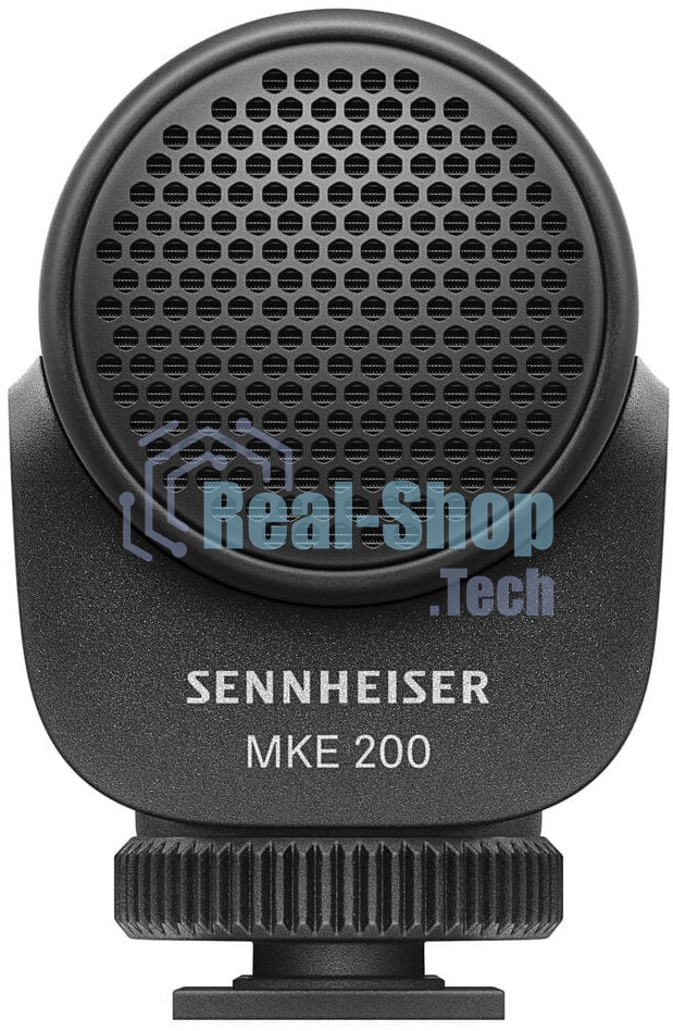 Микрофон проводной Sennheiser MKE 200 0.067м черный