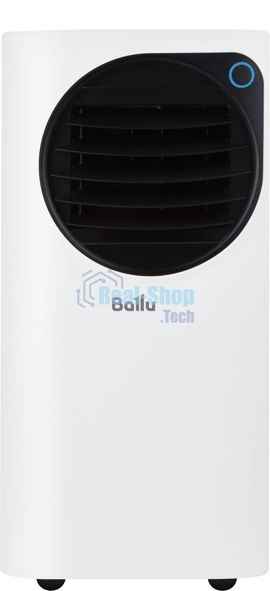 Кондиционер мобильный Ballu Eclipse BPAC-10 EPW/N6 10000 BTU, 24 м², 50 дБ, охлаждение, осушение, белый