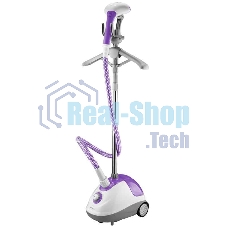 Отпариватель напольный Supra SBS-161 1650Вт белый/фиолетовый