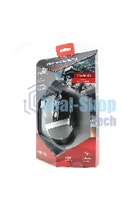 Мышь беспроводная Crown Gaming CMXG-801 черный, 1600 dpi, радиоканал, USB, кнопки - 7