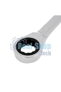 Ключ комбинированный трещоточный Rexant 16 мм, CrV, зеркальный хром