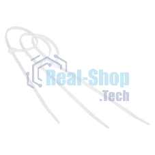 Хомут кабельный Rexant 7.6х300 нейл. белый (уп. 100 шт)