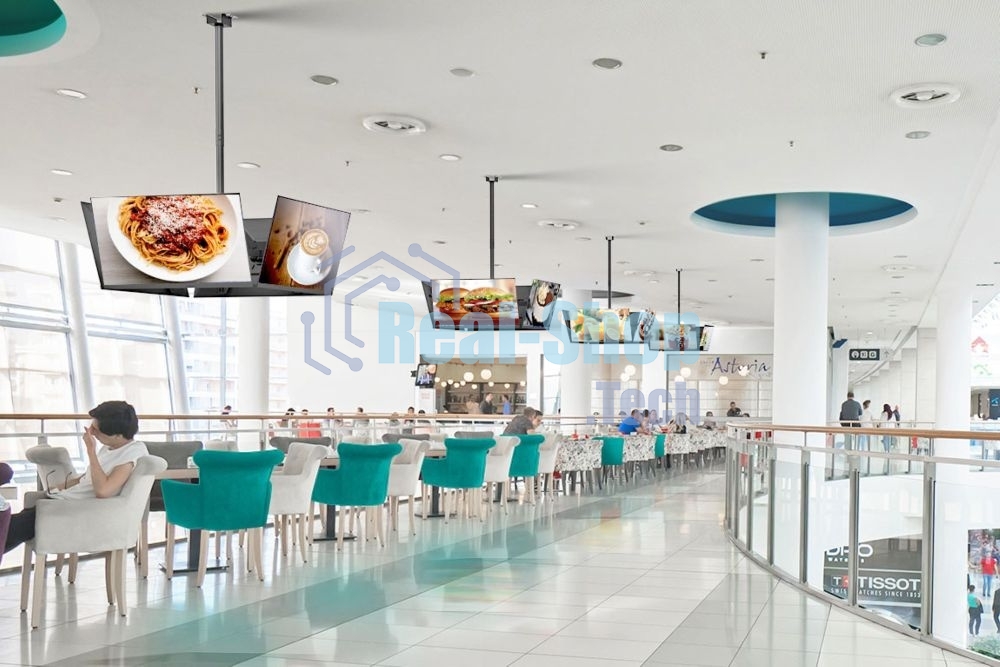 Потолочный кронштейн ONKRON CPRO2L-4 для 4 телевизоров 32”- 55