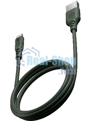 Кабель Vipe VPCBLMFIPVCGRN USB (m)-Lightning (m) 1.2м зеленый