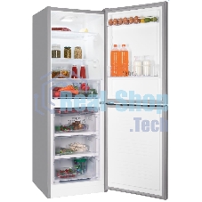 Холодильник Nordfrost NRB 161NF S серебристый двухкамерный 170/105л морозилка снизу, капельная система