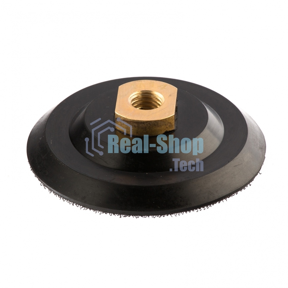 Насадка резиновая Matrix для АГШК с липучкой, 100 мм, посадка M14