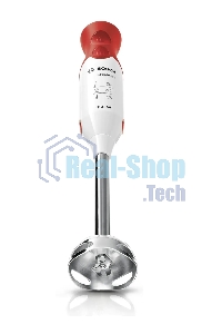 Блендер погружной Bosch MSM64110 450Вт белый/красный