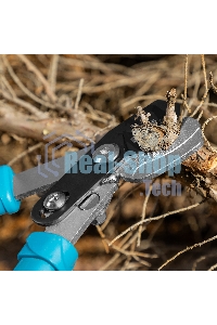 Сучкорез прямого реза, 610 мм, двухрычажный механизм, двухкомпонентные рукоятки, LUXE Palisad