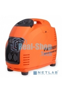 Электрогенератор бензиновый инверторный Patriot 3000i, 3.5 кВт, 63 дБ, 29.5 кг