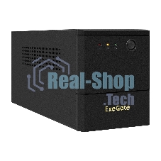 Источник бесперебойного питания ExeGate Power NB-2000.LED.AVR.8C13 (2000VA/1200W, LED, AVR, 8*C13, батарея 12V 9Ah - 2 шт., металлический корпус, Black)