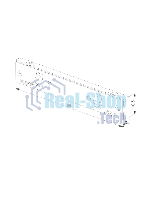 Mini Magnetic Прямой коннектор (черный) 95131/00