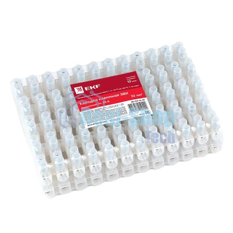 Колодка клеммная 16мм 30А EKF plc-KK-16-30