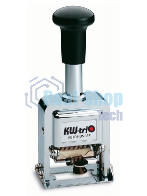 Нумератор Kw-Trio 20800 металл серебристый