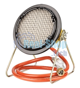 Обогреватель инфракрасный газовый Ballu BIGH-3 желтый, керамический, 3000 Вт, 30 м2