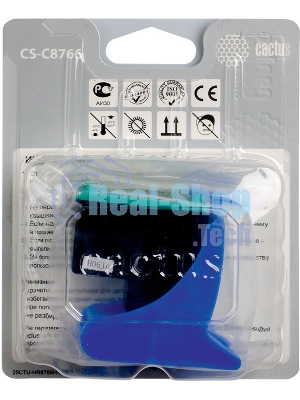 Картридж струйный Cactus CS-C8766 №135 многоцветный (18 мл) для HP DJ 5743/6543/6843/DJ 6213/7313/7413/6313/7213/7313/7413/K7103/PS 2573/2613/2713/8053/8153/8453/8753/D5063/Pro B8353