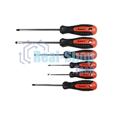 Отвертка MATRIX 13351проф. fusion crv 3компонентная рукоятка antislip 6шт.