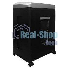 Шредер ГЕЛЕОС УП21-7, DIN P-7 (7 ур-нь секр.), фрагмент 0,8х2мм, 6-7 лист (70г/м2), CD/пл.карты, 23 литра