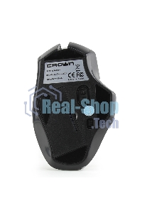 Мышь беспроводная Crown Gaming CMXG-801 черный, 1600 dpi, радиоканал, USB, кнопки - 7