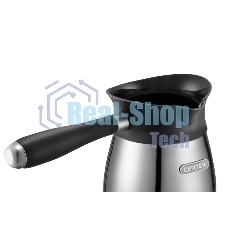 Электрическая турка Centek CT-1098 SS(металл) 0.5л, 1000Вт, нерж.сталь, съемная мягкая ручка