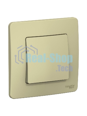 Переключатель 1-кл. СП BLANCA (сх.6) 10А 250В беж. SchE BLNVS010607