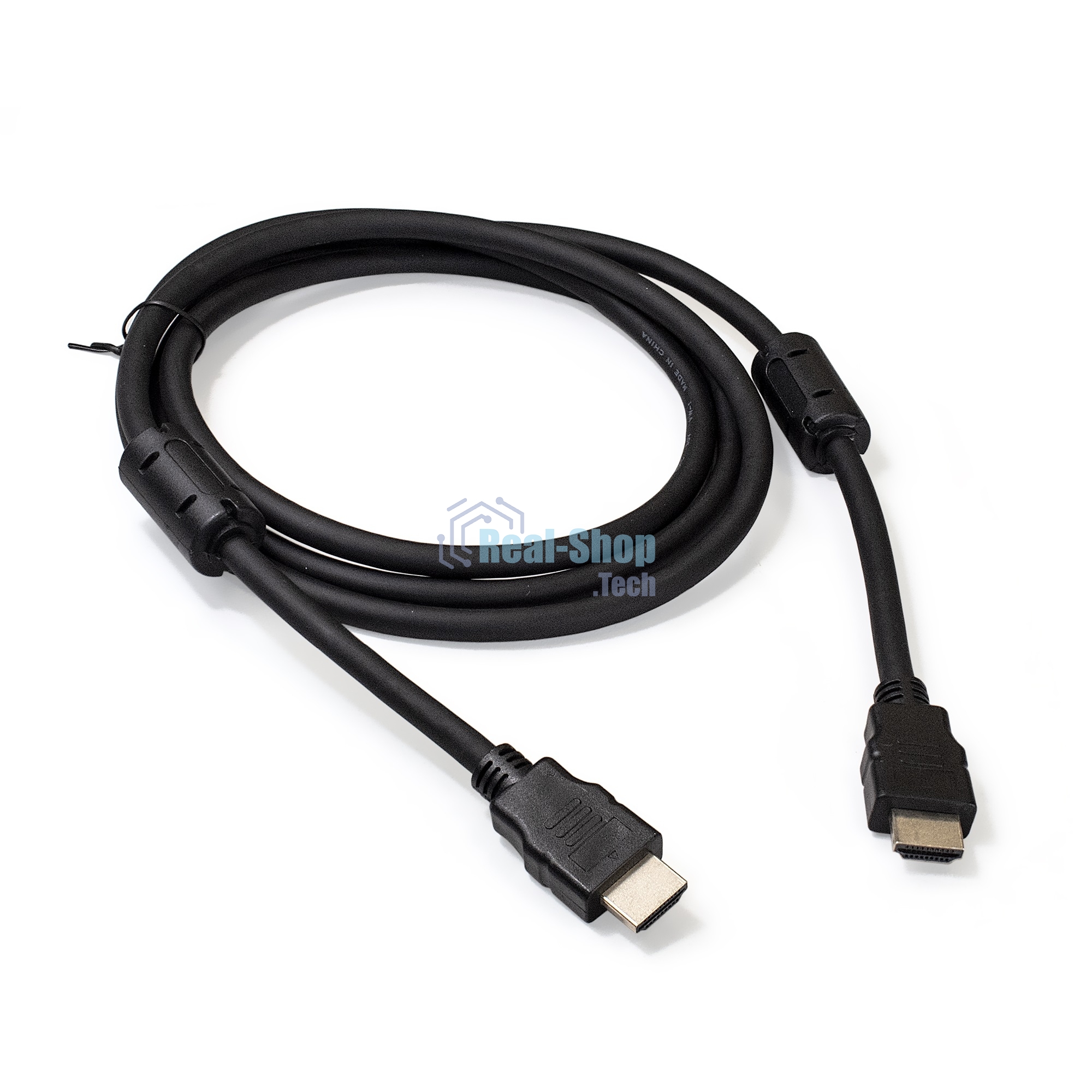 Кабель HDMI Exegate EX287723RUS EX-CC-HDMI2-1.8F (19M/19M, v2.0, 1,8м, 4K UHD, Ethernet, ферритовые кольца, позолоченные контакты)