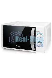 Микроволновая печь BBK 20MWS-711M/WS белый/серебро, 20 литров, механическое управление, 700 Вт