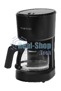 Кофеварка капельная Starwind STD0610 черный, исп. кофе - молотый, 0.6 л, 600 Вт.