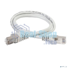 Коммутационный шнур (патч-корд) ITK PC01-C5EFL-3M, cat.5e FTP, LSZH, 3м, серый