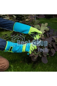 Перчатки садовые с удлиненной манжетой, размер 9, Luxe Palisad