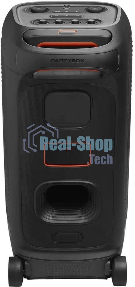 Портативная акустика JBL PartyBox Stage 320 (1.0 2 x 120 Вт, Bluetooth, AUX, USB, 6.3 мм jack, RGB подсветка, IPX4, JBLPBSTAGE320UK)