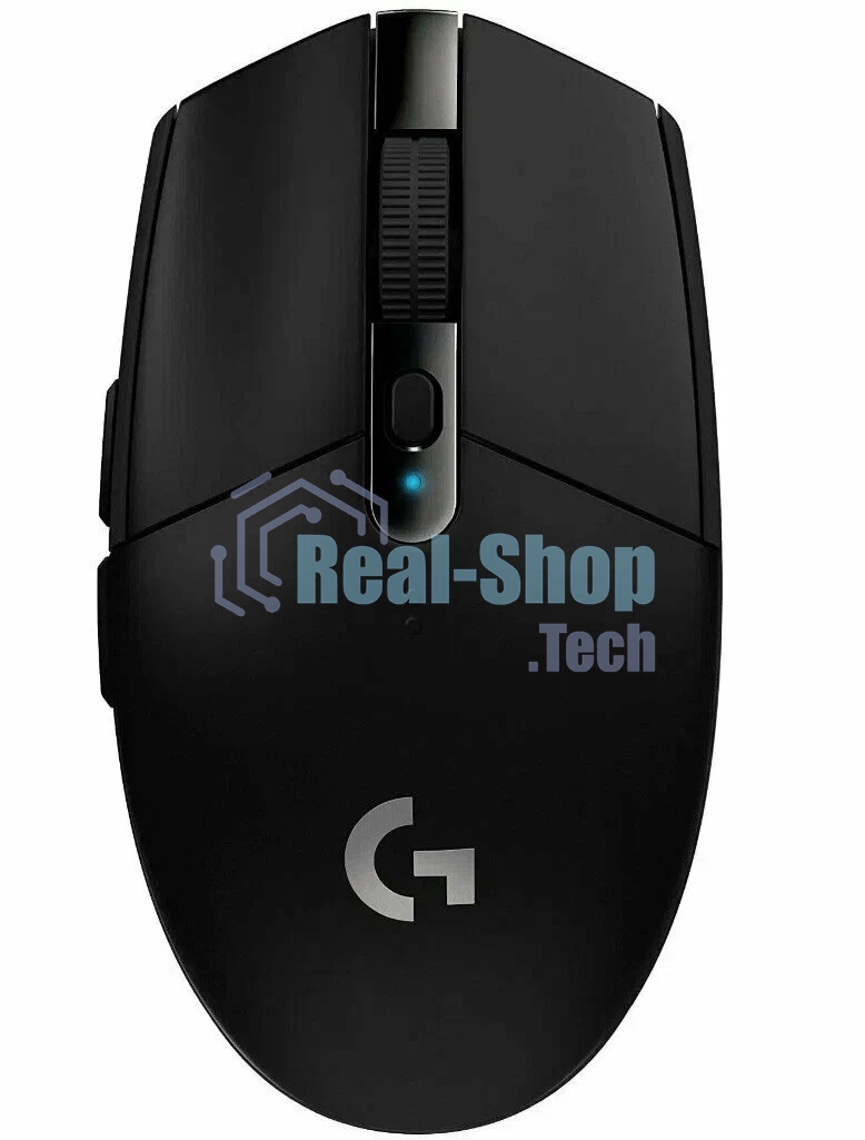 Мышь беспроводная Logitech G304 Lightspeed черный, 12000 dpi, радиоканал, USB, кнопки - 6