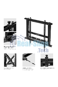 Настенное крепление ONKRON PRO7 Mдля видеостен 40”-70