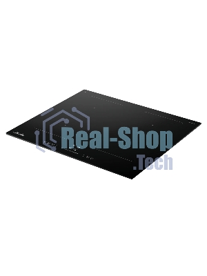 Индукционная варочная панель Monsher MHI 6026, 60 см, индукция, High-Tech, inverter, 9 уровней мощности, бустер, Stop and Go, автоматическое отключение, таймер, индикатор остаточного тепла, сенсорное/слайдерное управление, черный