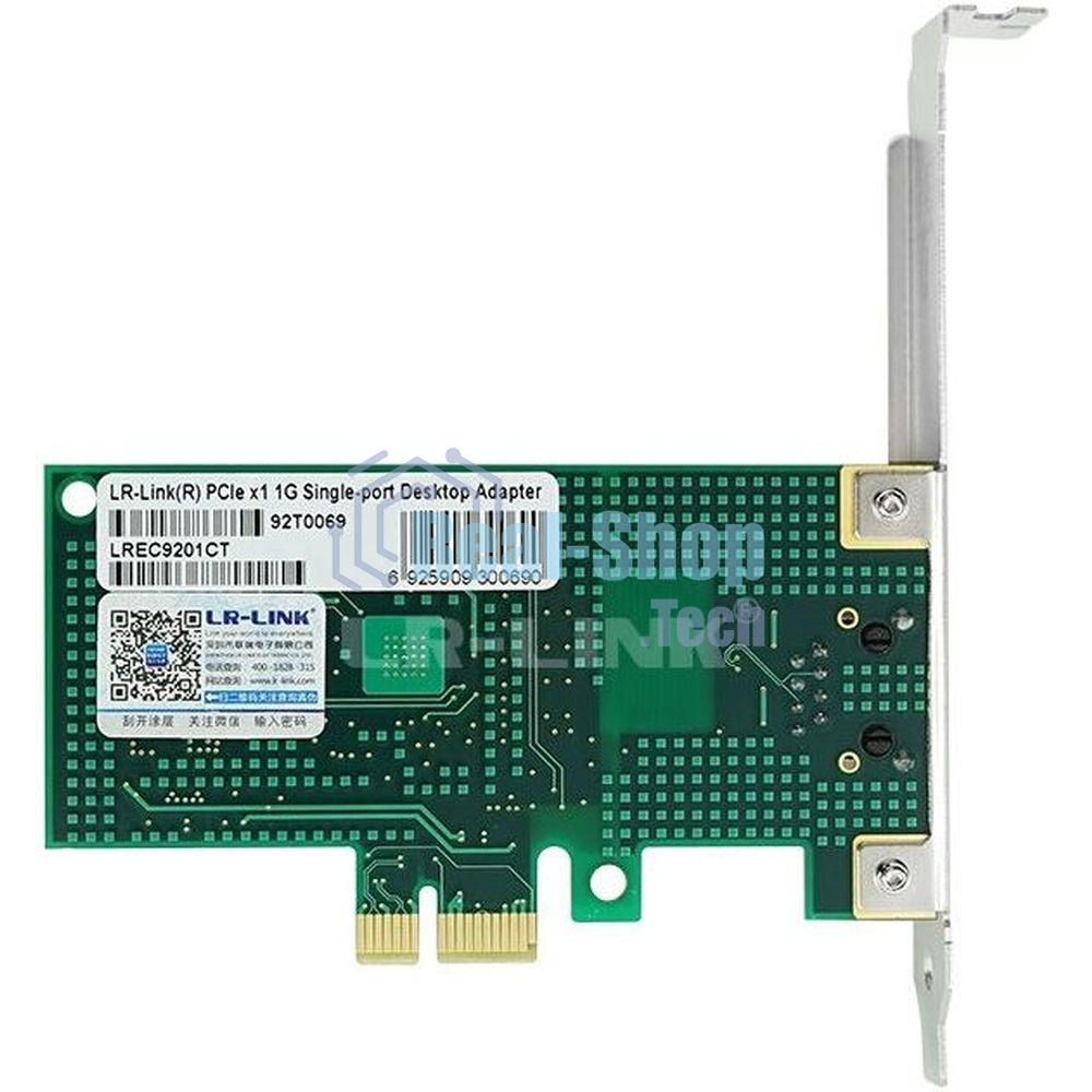 Сетевой адаптер LR-LINK LREC9201CT PCIE 10/100/1000MBPS
