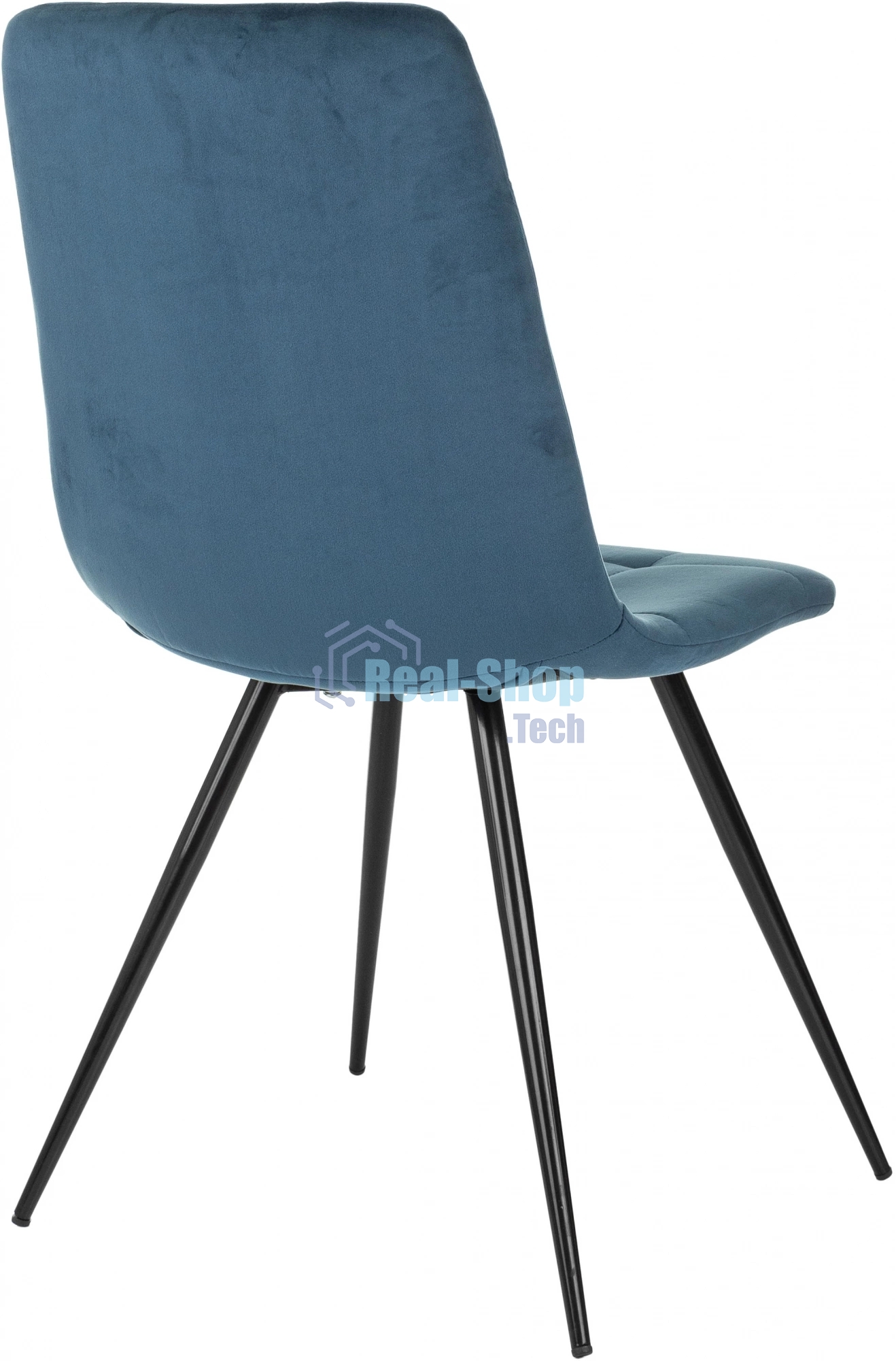 Стул для дома Бюрократ CH-K1_4 комплект 4 шт синий Holland 58 металл черный на ножках