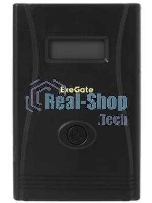 Источник бесперебойного питания ExeGate SpecialPro Smart LLB-2200.LCD.AVR.EURO.RJ.USB / 2200 ВА / 1300 Вт / 4 x CEE 7 (евророзетка)
