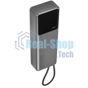 Портативный аккумулятор Xiaomi BHR9361GL 10000mAh QC/PD 165W 6A USB-C серый