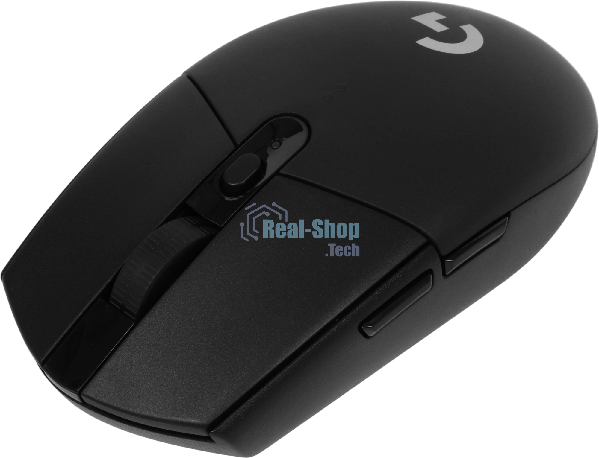 Мышь беспроводная Logitech G304 Lightspeed черный, 12000 dpi, радиоканал, USB, кнопки - 6