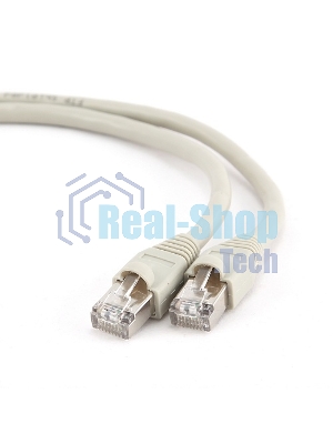 Патч-корд FTP Cablexpert cat.6, 2м, литой, многожильный, серый