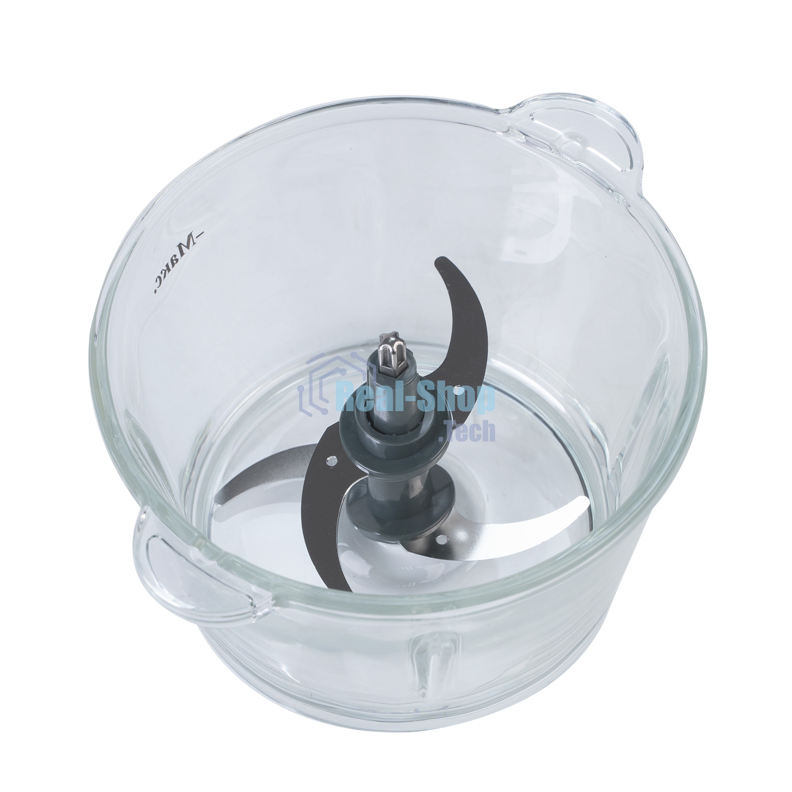 Измельчитель электрический Galaxy Line GL 2355, серебристый с черным, стеклянная чаша 1,5 л, 400 Вт, импульсный режим