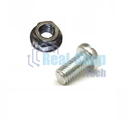 Комплект монтажный № 1 (винт, шайба, гайка), упаковка 50 шт. (КМ-1-50) (50 шт)