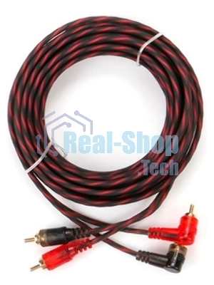 Кабель Ural КМ 2RCA МТ5М 5м межблочный 2RCA-2RCA омедненный алюминий