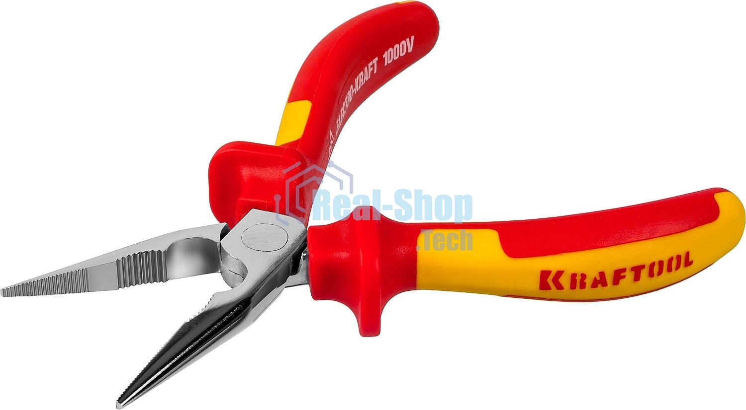 Тонконосы KRAFTOOL 2202-3-16_z01 electro-kraft cr-mo сталь двухкомп. рукоят. хром. покр. 160мм