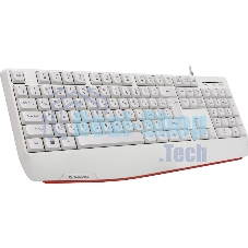 Клавиатура проводная Defender Atom HB-546, USB, белый