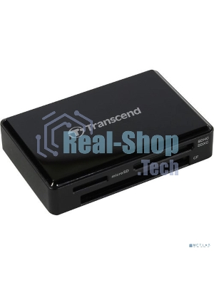 Кард-ридер Transcend RDF8/черный/SDXC,SDHC,microSDXC,microSDHC,CompactFlash,CompactFlash/USB 3.0/пластик