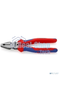 Плоскогубцы KNIPEX KN-0202180силовые кованая сталь