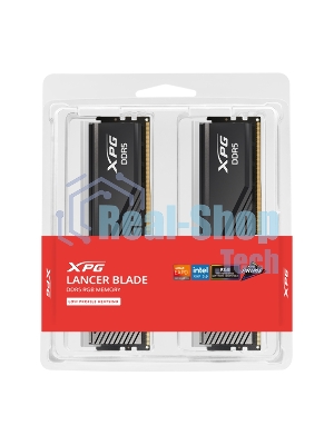 Оперативная память XPG Lancer Blade, DDR5, 32GB (2x16GB), 6000MHz, CL34, DIMM, с радиаторами, RGB, черный